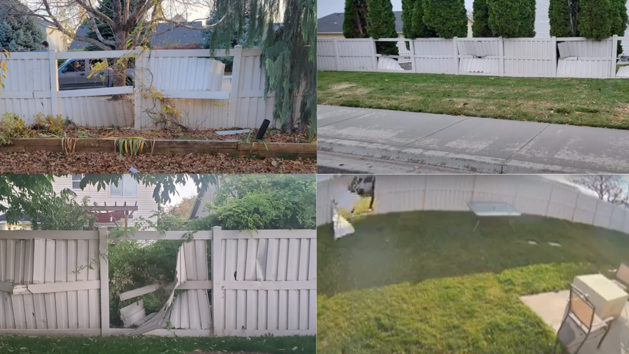 Police Issue Warning After Teens Burst Through Fences As Part Of Bizarre 'Kool-Aid Man Challenge'