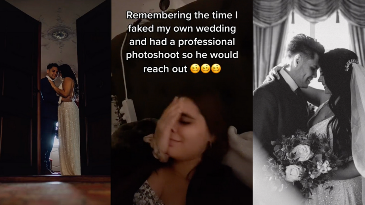 Woman Stages Fake Wedding In Elaborate Attempt To Get Her Ex-Boyfriend To Reach Out To Her