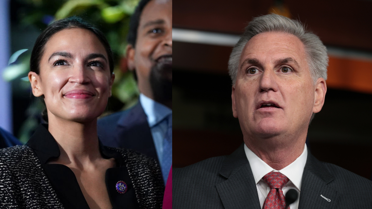 AOC Blasts GOP House Leader For Refusing To Rein In His 'Ku Klux Klan Caucus' In Blistering Tweet