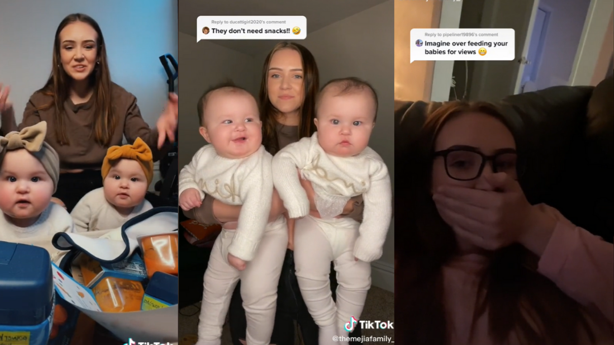 Mom Rips Critics For Saying Her Seven-Month-Old Twin Girls Need To 'Watch What They Eat'