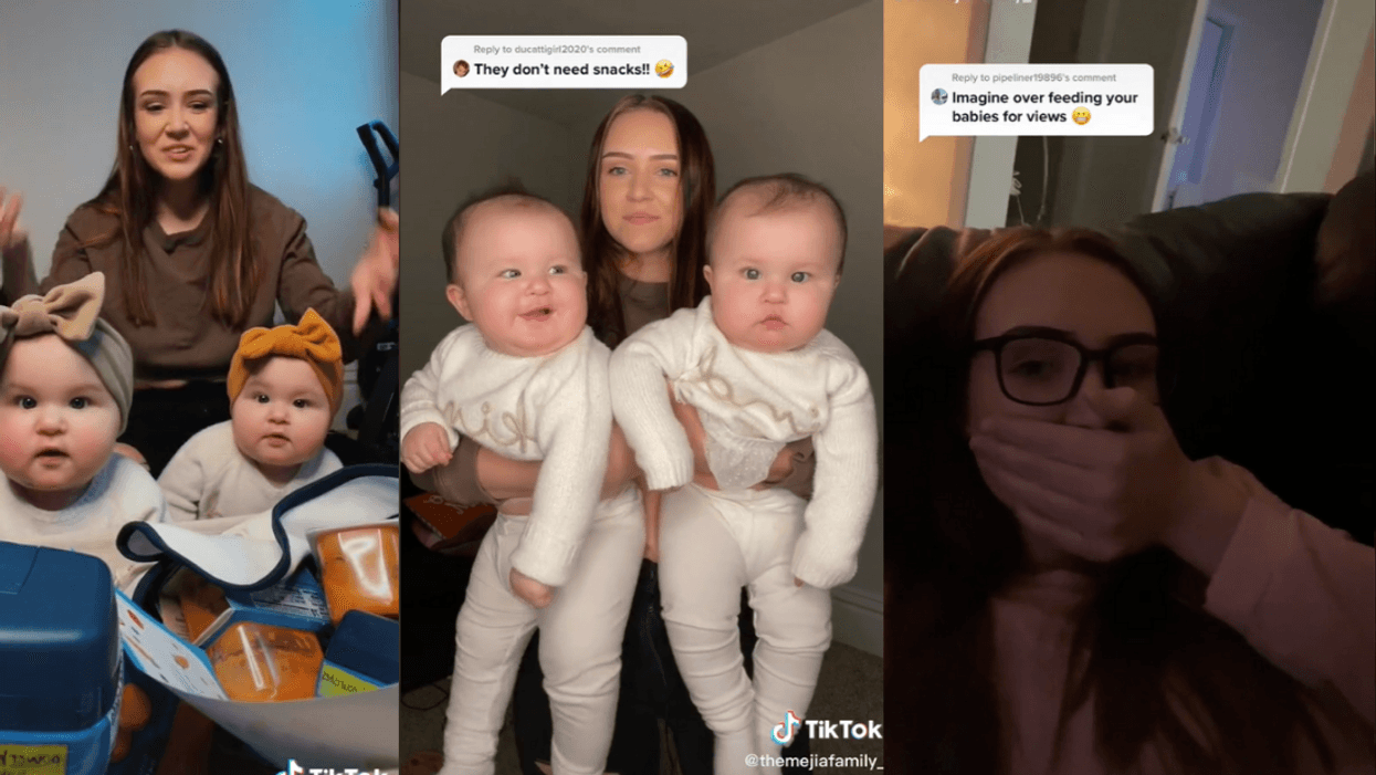 Mom Rips Critics For Saying Her Seven-Month-Old Twin Girls Need To 'Watch What They Eat'