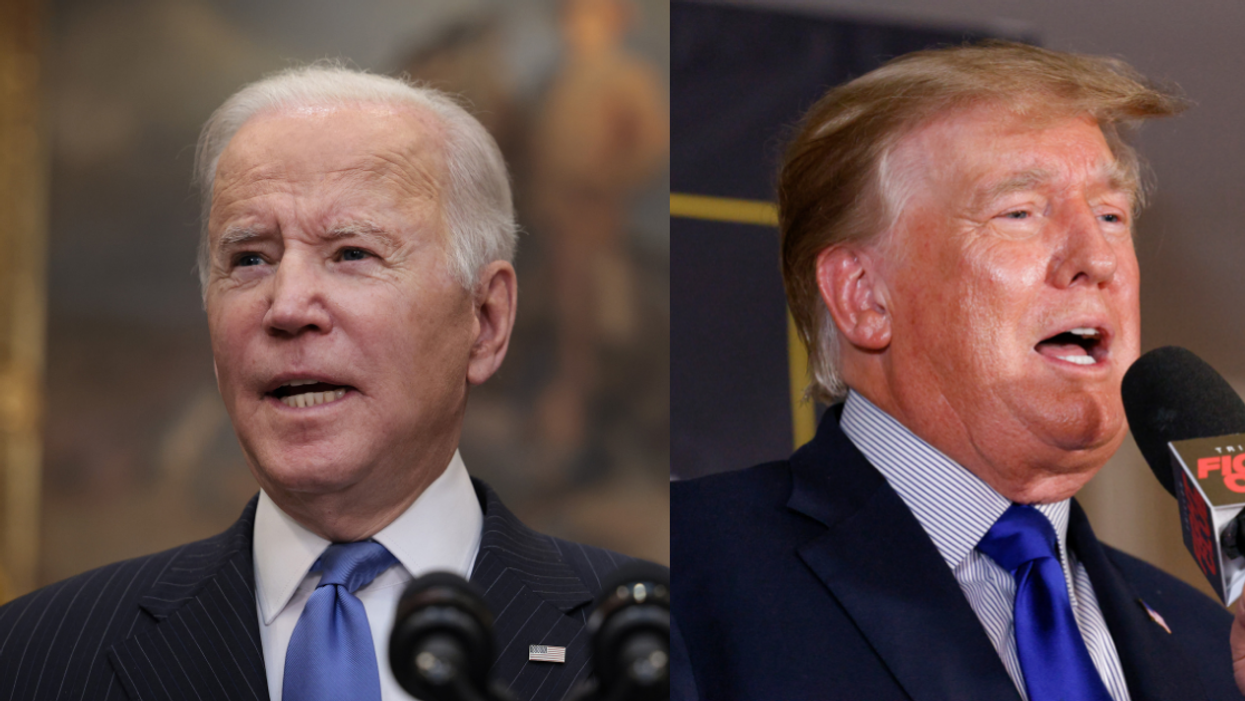 Biden Just Threw Some Major Shade At Trump After Being Asked About Trump's Positive COVID Test