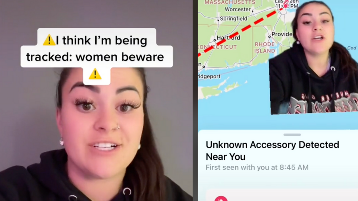 Scared TikToker Warns Other Women After Phone Alerts Her That Her Location Is Being Tracked