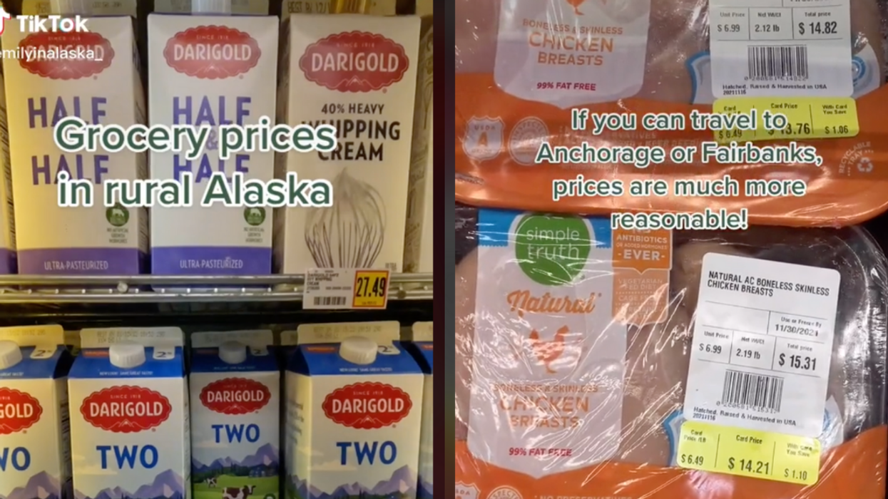 Viral Video Showing Outrageously High Grocery Store Prices In Rural Alaska Leaves TikTok Stunned