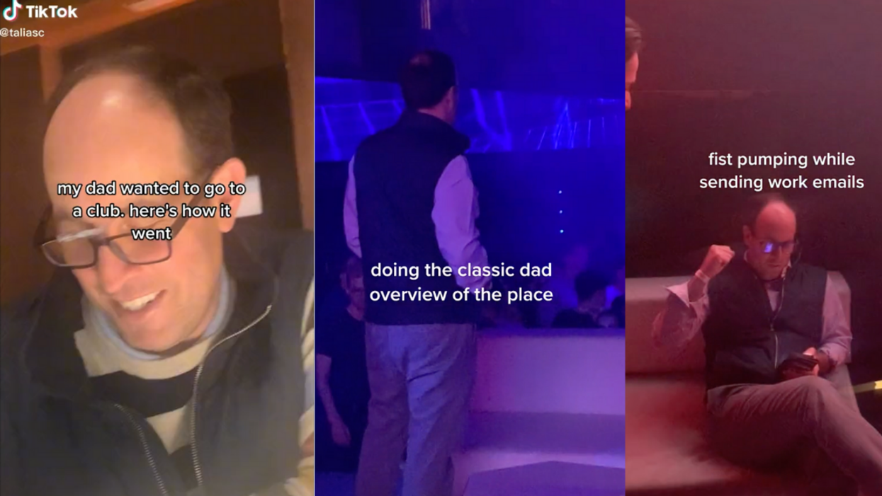 Dad Goes Viral For Going Clubbing With His Daughter—And TikTok Just Found Its Newest Icon