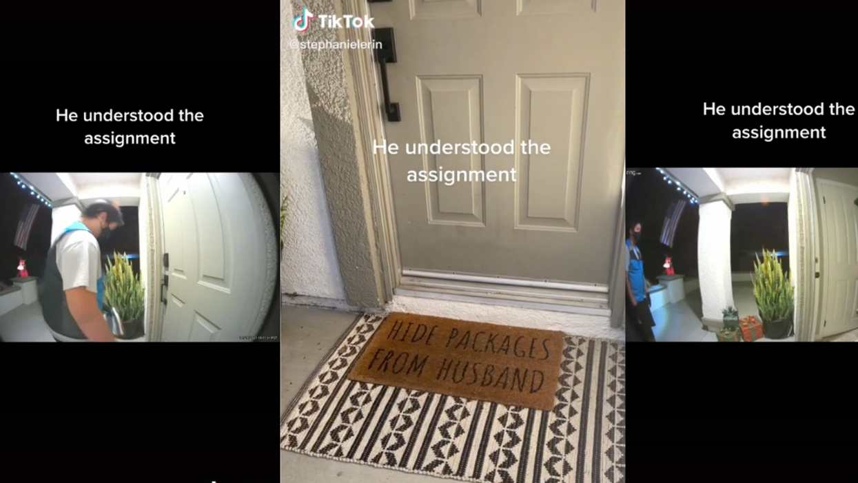 Amazon Driver Goes Viral For His Quick Thinking After Hiding Guy's Package Per His Wife's Request