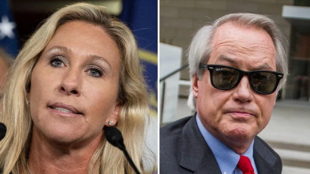 Pro-Trump Conspiracy Theorist Lawyer Calls QAnon Rep 'Under the Influence of the Devil' in Blistering Comments