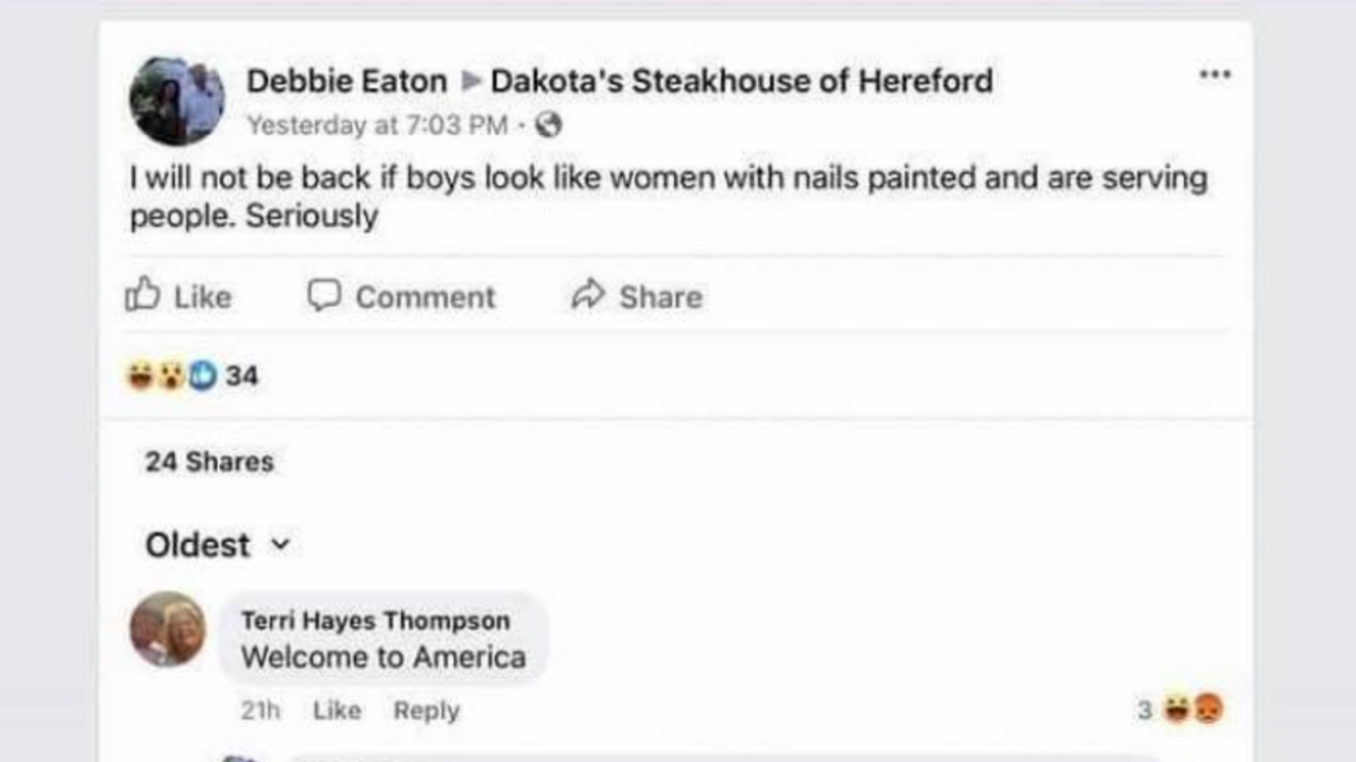 Texas Restaurant Owner's Clapback To Homophobic Customer's Nasty Review Is Pure Fire