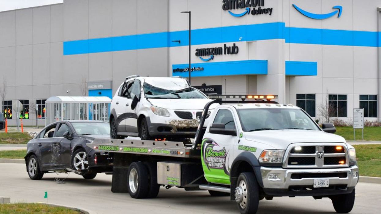 Amazon HR Tells Kentucky Worker She Can't Be Late For Shift After Finding 'No Record' Of Tornadoes