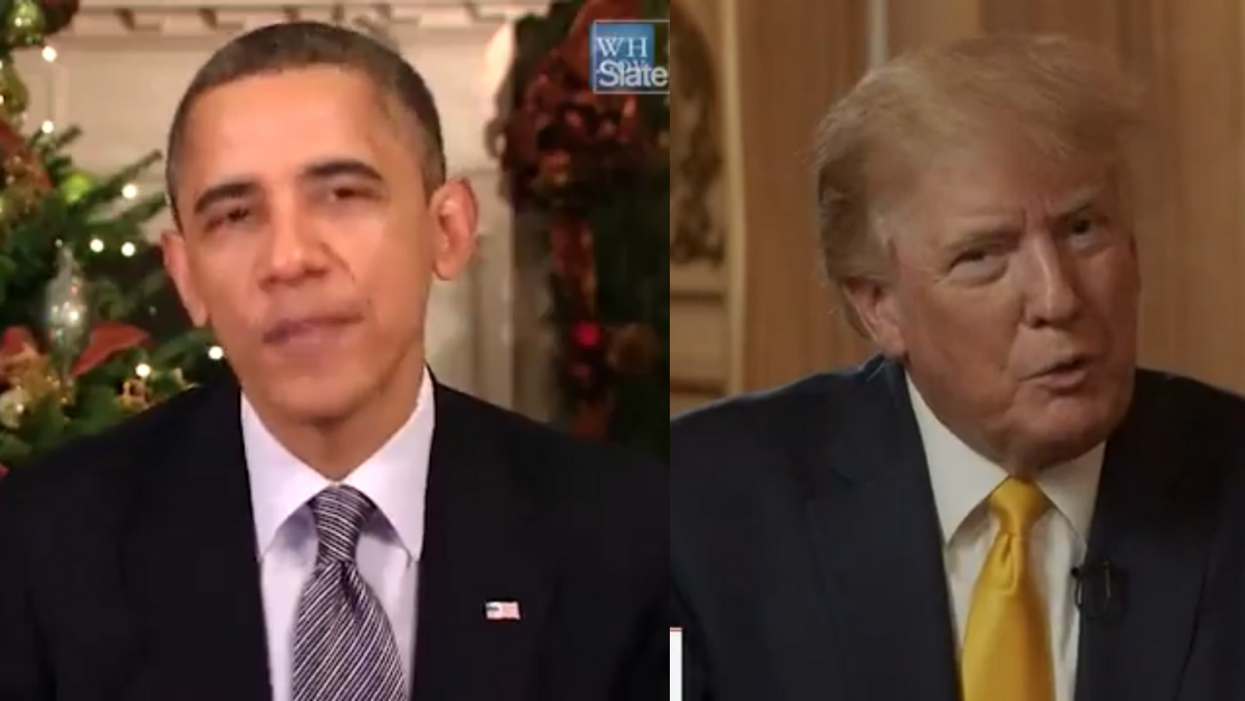 Video Shows All The Times Obama Said 'Merry Christmas' After Trump Claims He Saved The Phrase