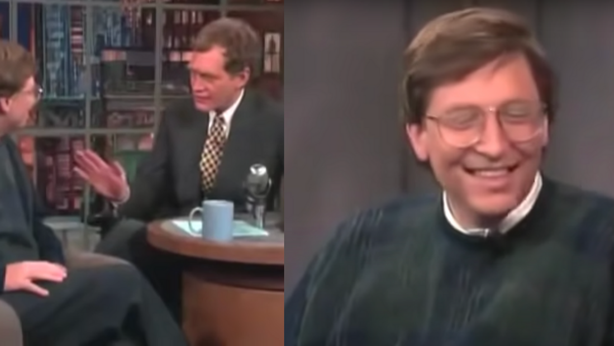 Old Clip Of David Letterman Mocking Bill Gates For Thinking The Internet Will Be The 'Big New Thing' Goes Viral