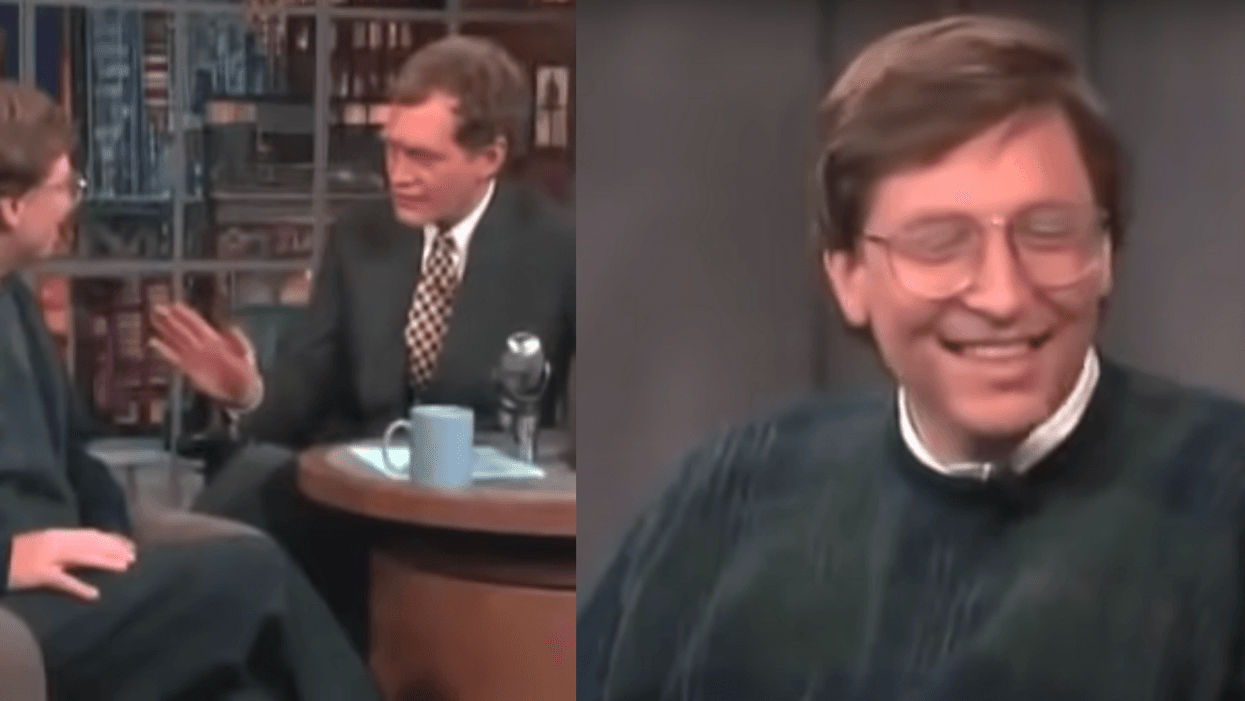 Old Clip Of David Letterman Mocking Bill Gates For Thinking The Internet Will Be The 'Big New Thing' Goes Viral