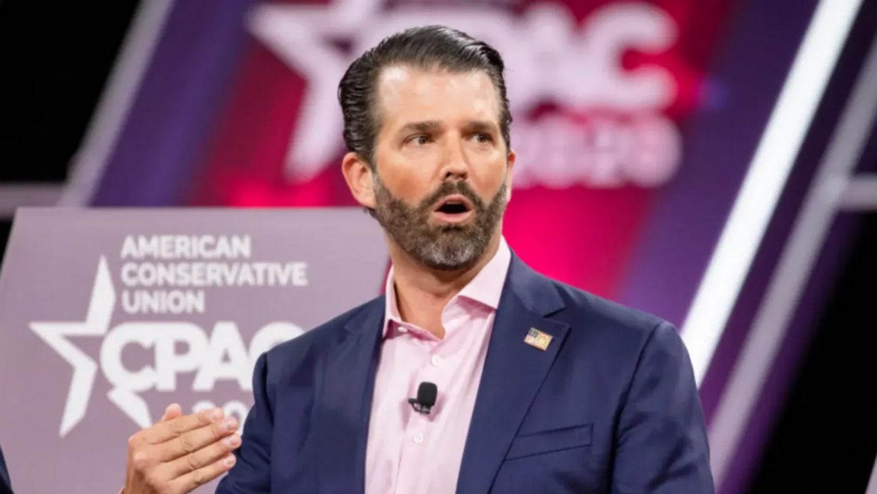 Don Jr. Implores Young Supporters To Ditch Peaceful Bible Rule Since It's 'Gotten Us Nothing'