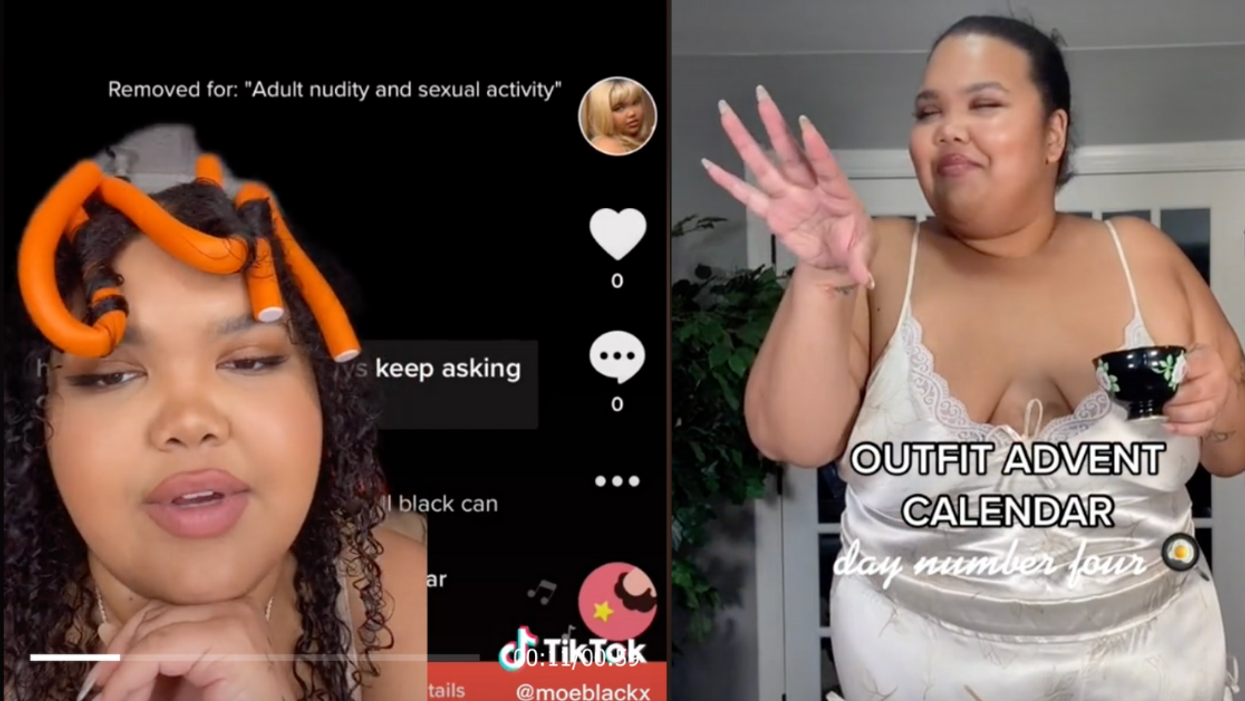 Plus-Size Influencer Calls Out Double Standard After TikTok Keeps Branding Her Videos As 'Sexual'