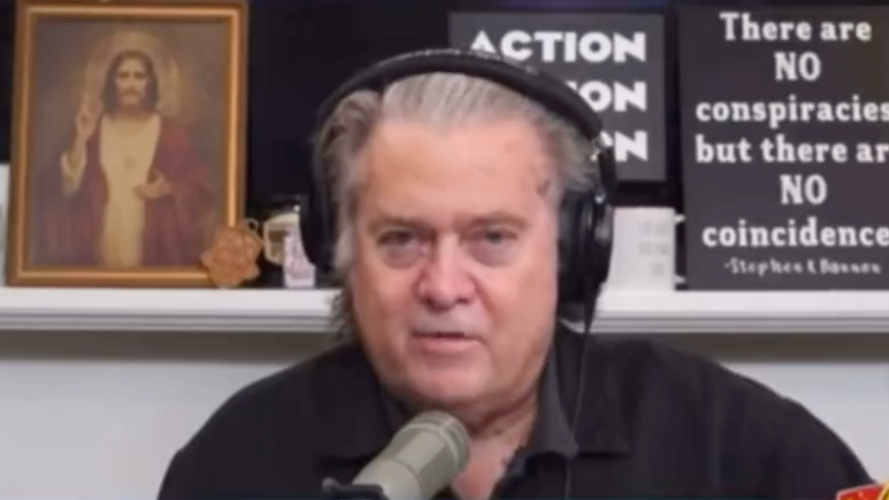 Steve Bannon Vows to Take Over Entire U.S. Election Apparatus in Unhinged Rant