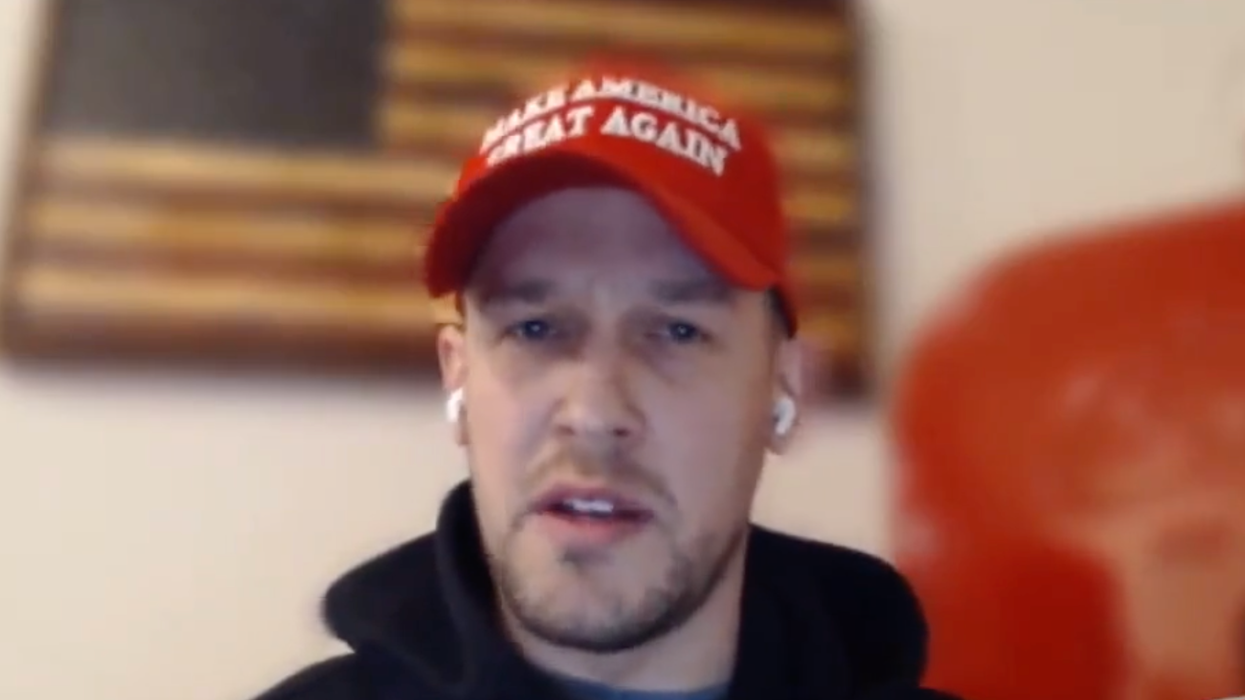 Guy Who Said 'Let's Go Brandon' to Joe Biden Now Claims 'the Election Was 100% Stolen'