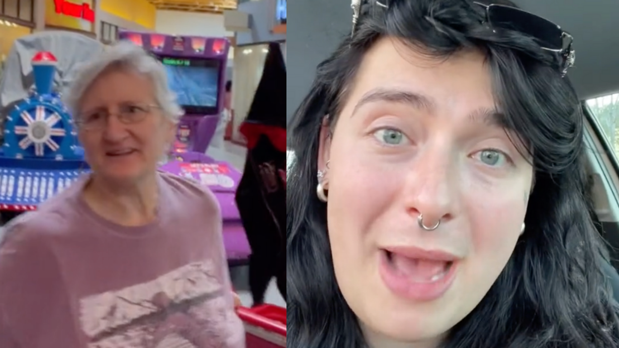 Woman Absurdly Berates TikToker For Sitting On Mall Bench Next To Her Without Her Permission