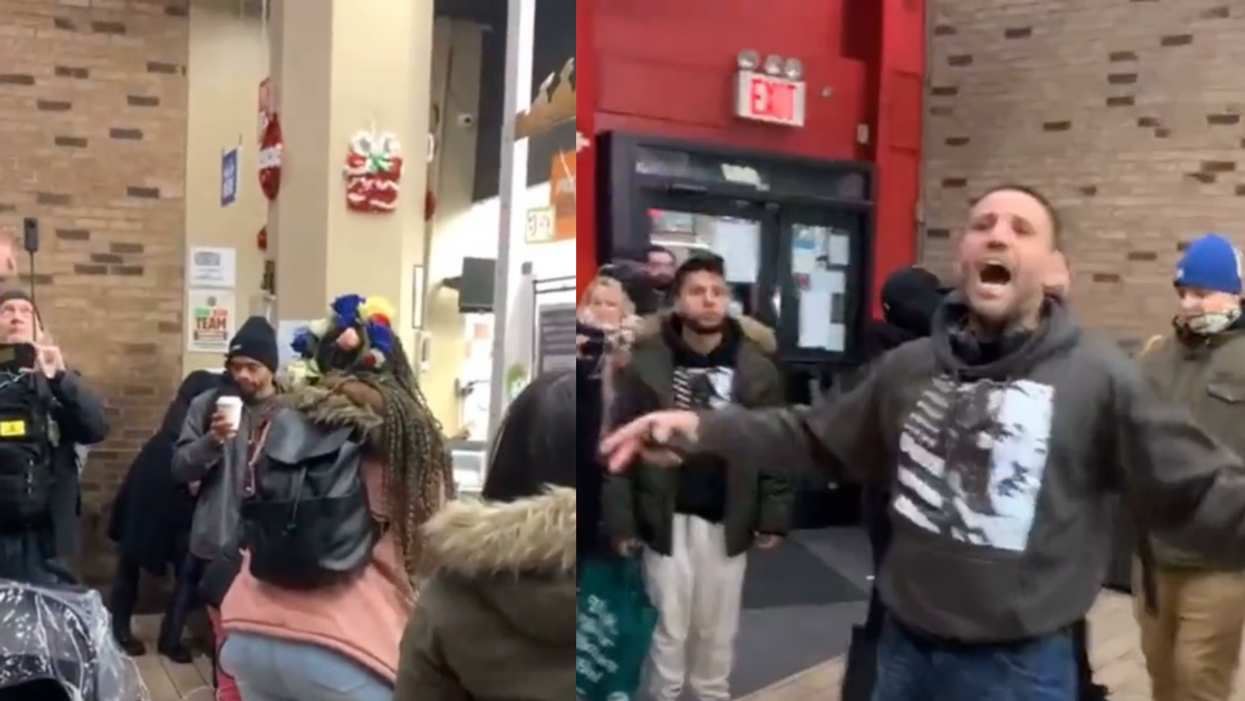 Unhinged Anti-Vaxxer Argues That NYC Burger King Isn't A Private Business Because It's Open To The Public