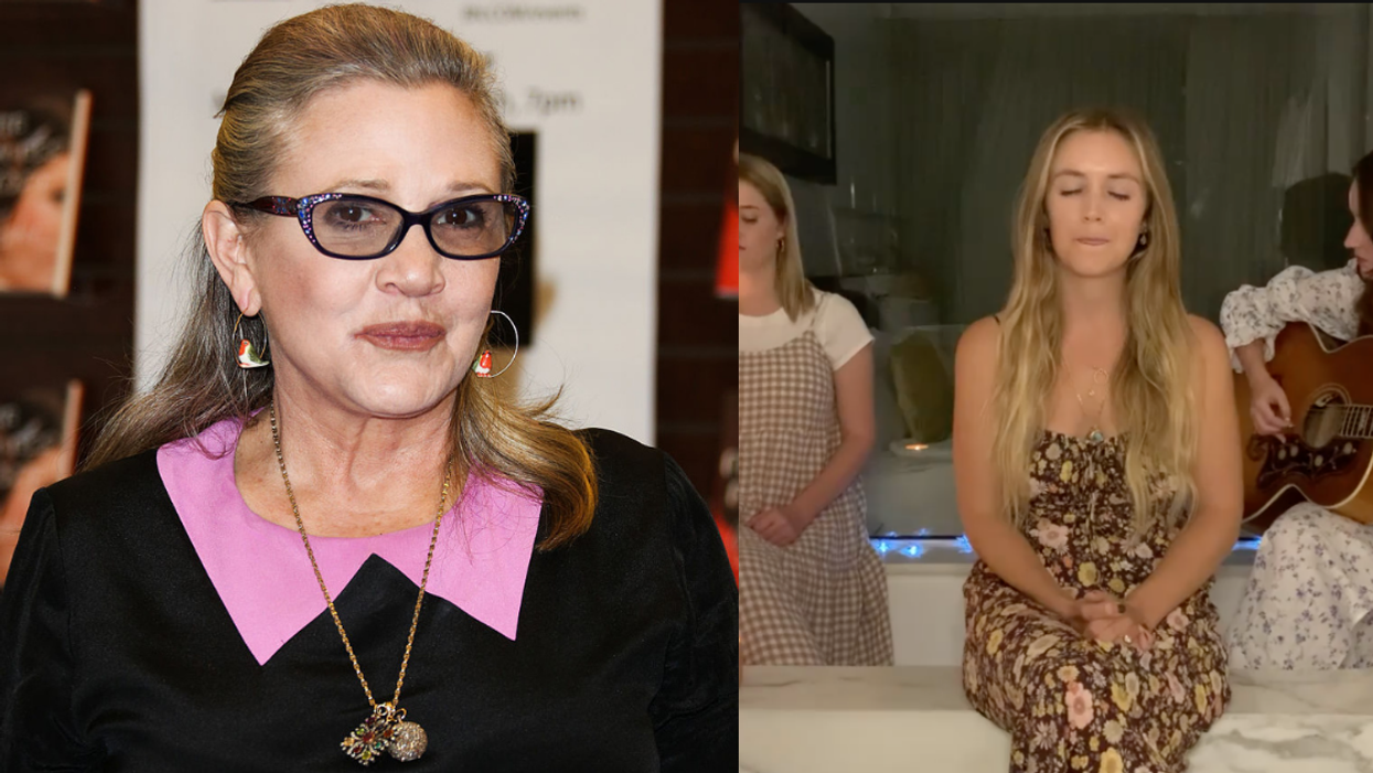 Billie Lourd Sings Cover Of Fleetwood Mac's 'Landslide' In Sweet Tribute To Late Mom Carrie Fisher