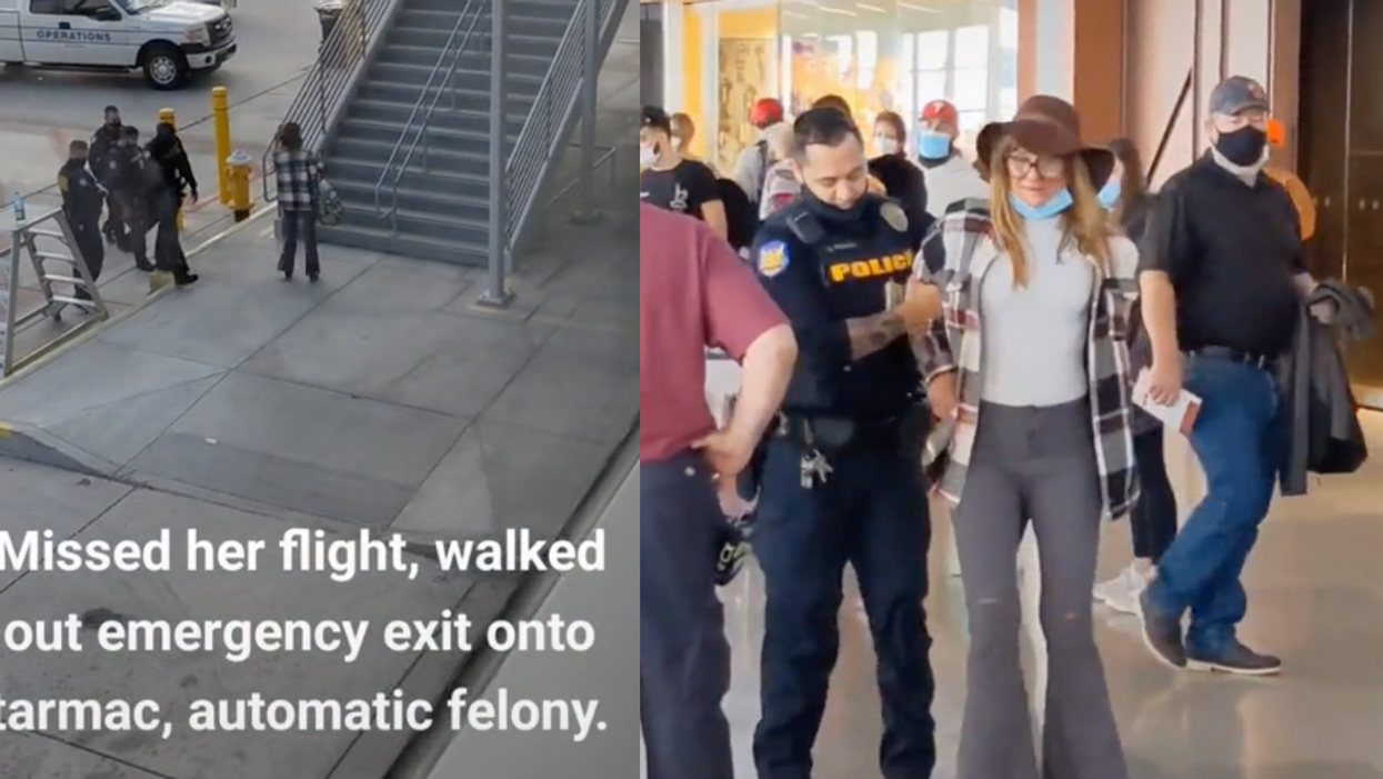 Woman Arrested For Running Onto Phoenix Airport Tarmac After Missing Her Flight In Viral TikTok
