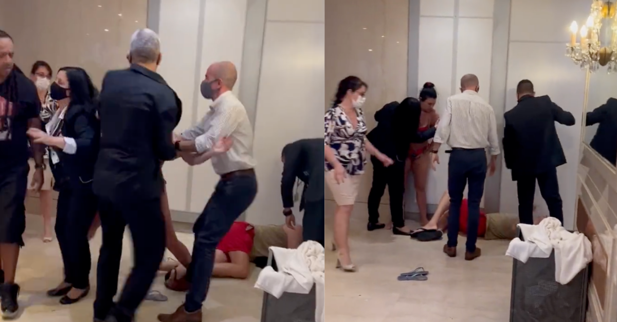 Couple Attacks Black Man After Hilton Hotel Serves Him Before Them Due To His Diamond Status