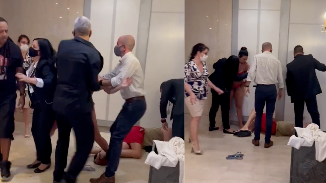 Couple Attacks Black Man After Hilton Hotel Serves Him Before Them Due To His Diamond Status
