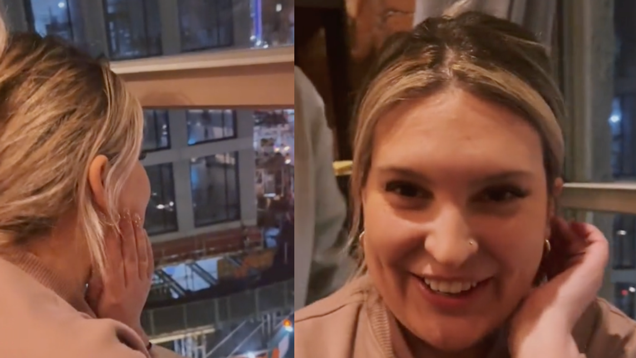 Woman Yells About Her New Engagement Out New York City Window—And Gets Hilariously Shut Down