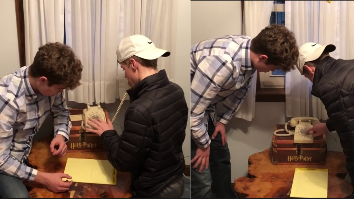 Resurfaced Clip Of Teens Attempting To Use A Rotary Phone Has People Feeling Super Old