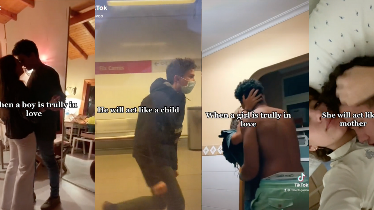 Viral TikTok Claiming A Couple 'Truly In Love' Acts Like A Mother And Child Sparks Heated Debate