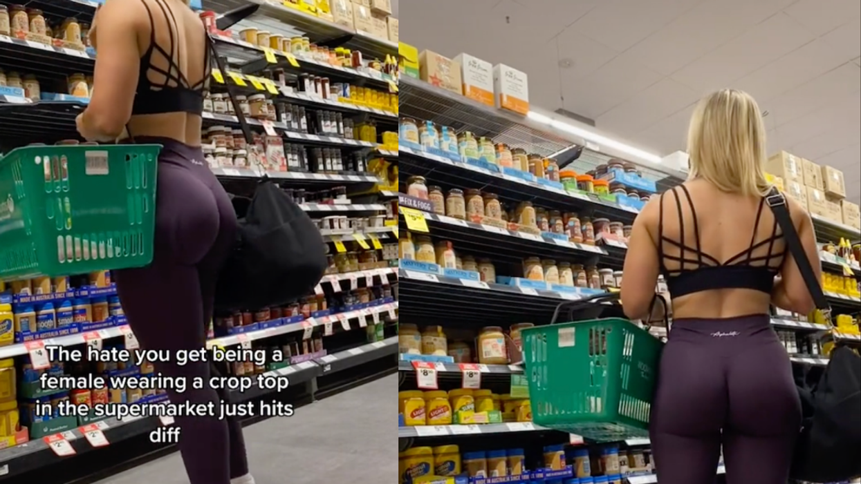 Personal Trainer Claps Back After Being Criticized For Wearing Workout Clothes To Grocery Store