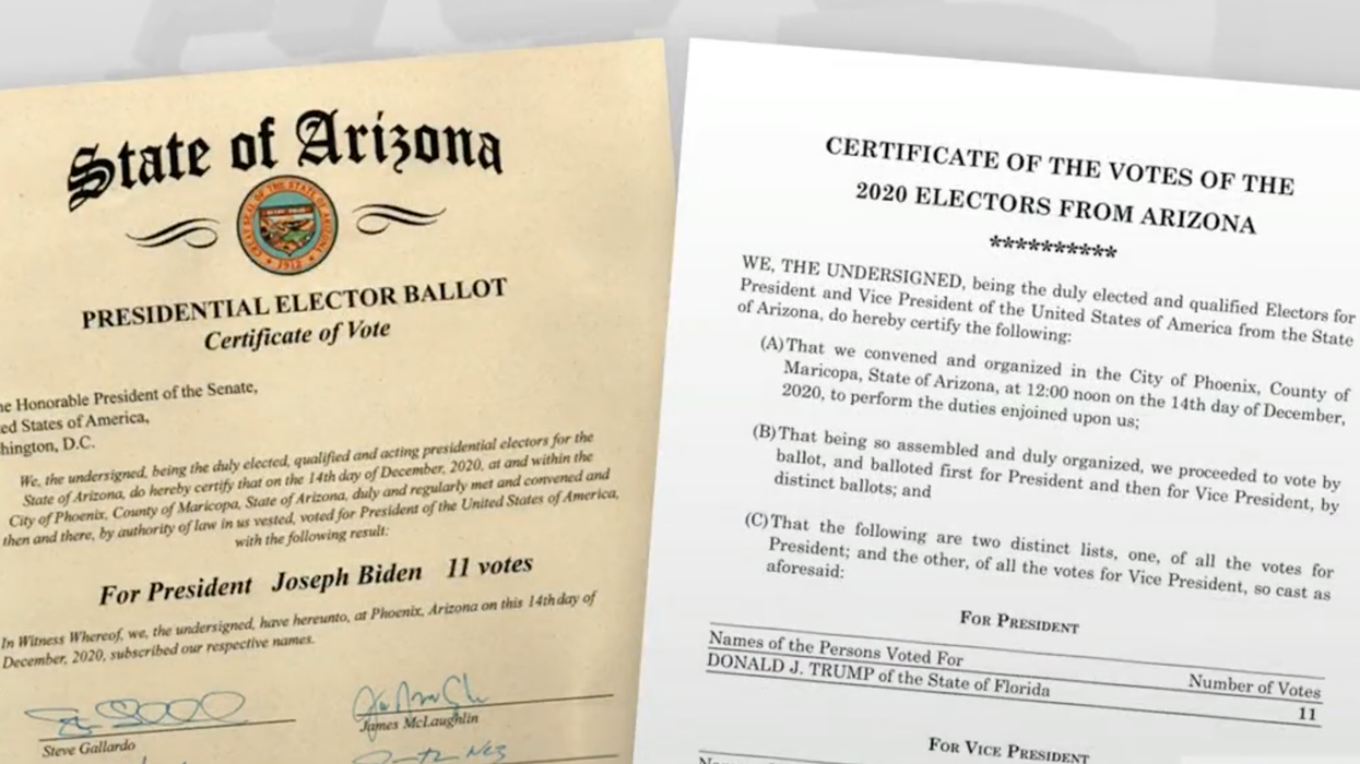 The Bizarre and Likely Criminal Coordination of Fake 2020 Electoral Certifications