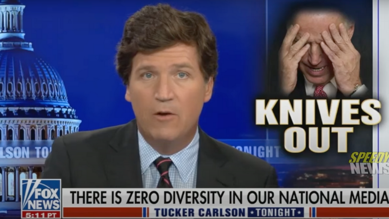 Tucker Carlson Ripped For Cringey 'Menstruating Teenagers' Comparison About Lack Of Media Diversity
