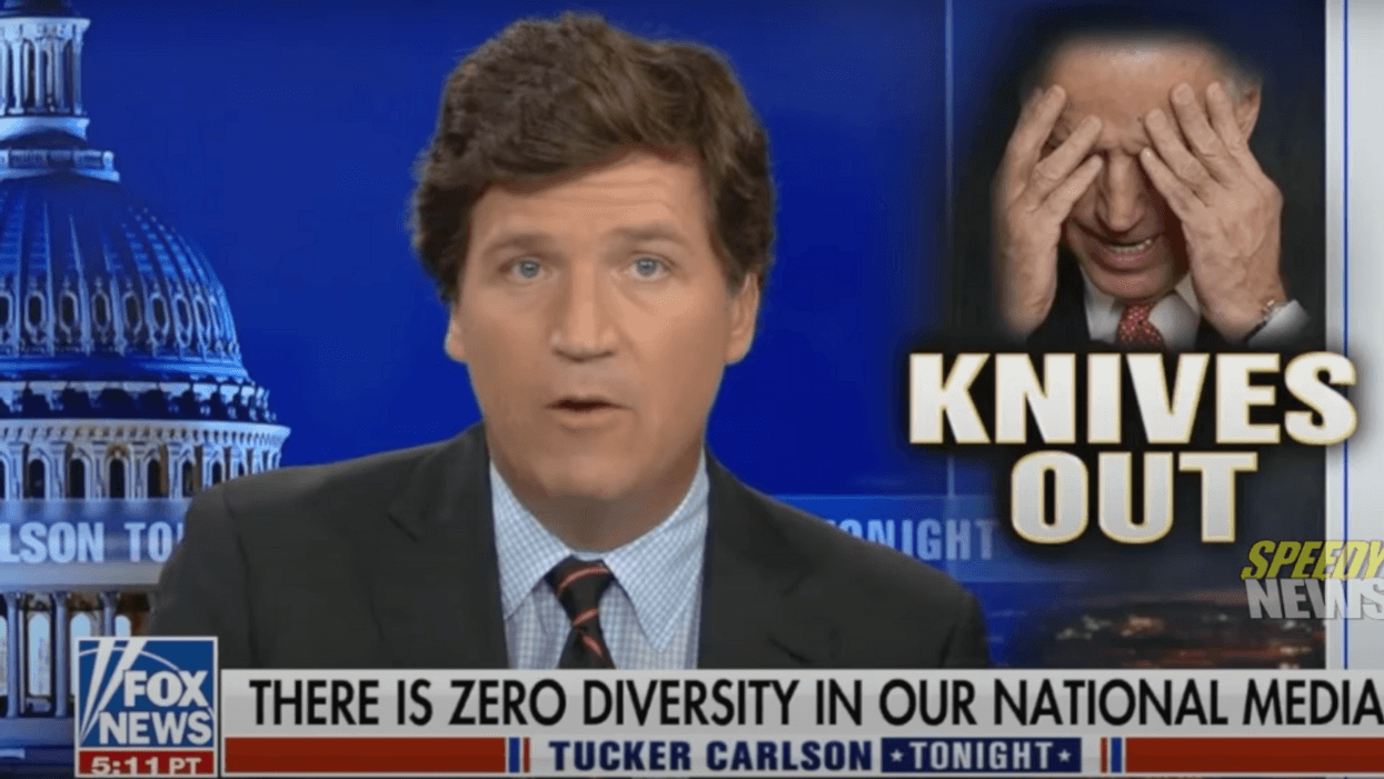 Tucker Carlson Ripped For Cringey 'Menstruating Teenagers' Comparison About Lack Of Media Diversity
