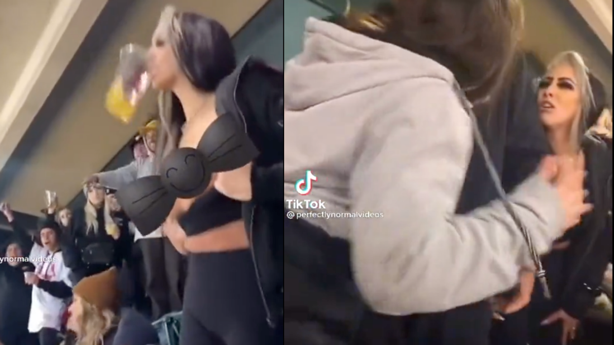 Viral Video Captures Fight Breaking Out At Supercross Event After Woman Flashes The Crowd