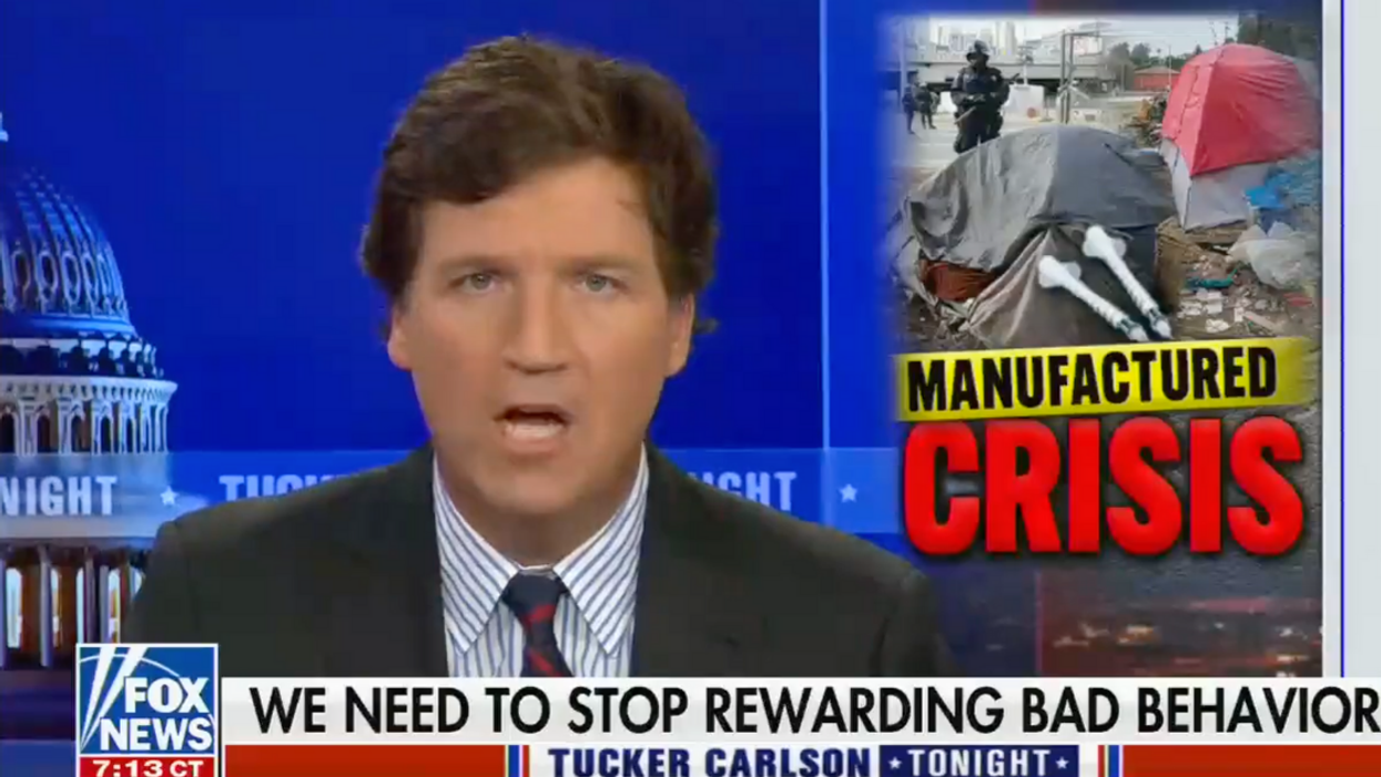 Tucker Carlson's Heartless Rant Calling For Unhoused People To Be Banished Leaves Twitter Horrified
