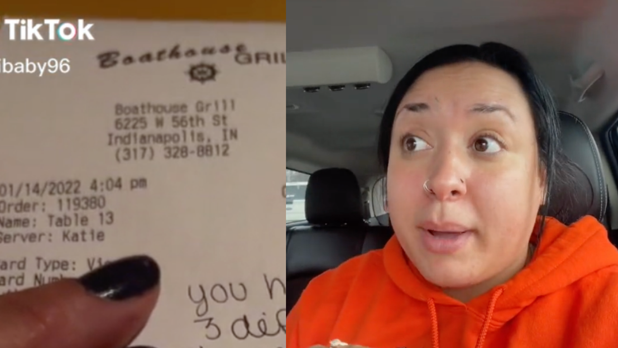 Woman Leaves Note For 'Rude' Server On Receipt After She Kept Misgendering Her Boyfriend