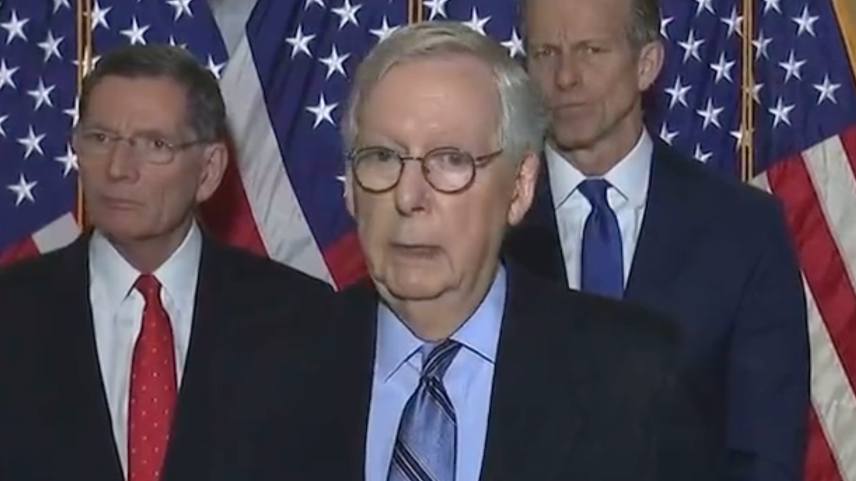 McConnell Ripped for Suggesting African Americans Are Not 'Americans' in Bizarre Voter Suppression Remarks