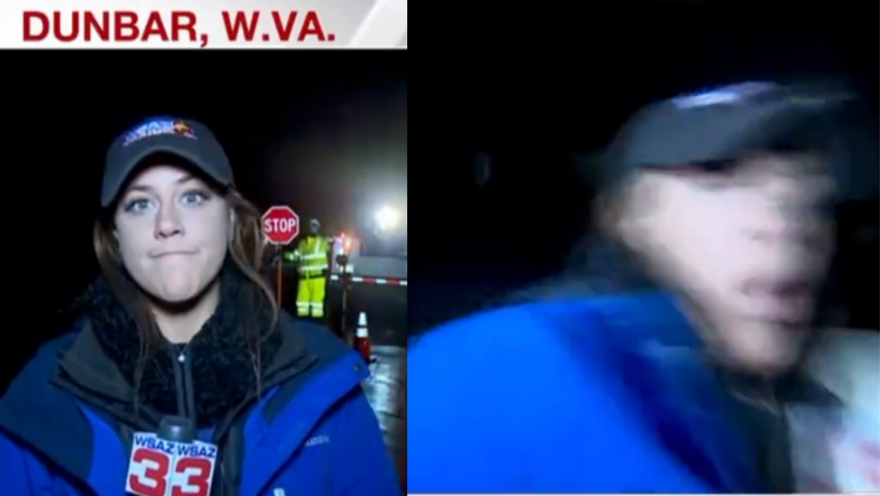 West Virginia Reporter Gets Hit By An SUV On Live TV—Then Gets Up And Keeps Going Like A Champ
