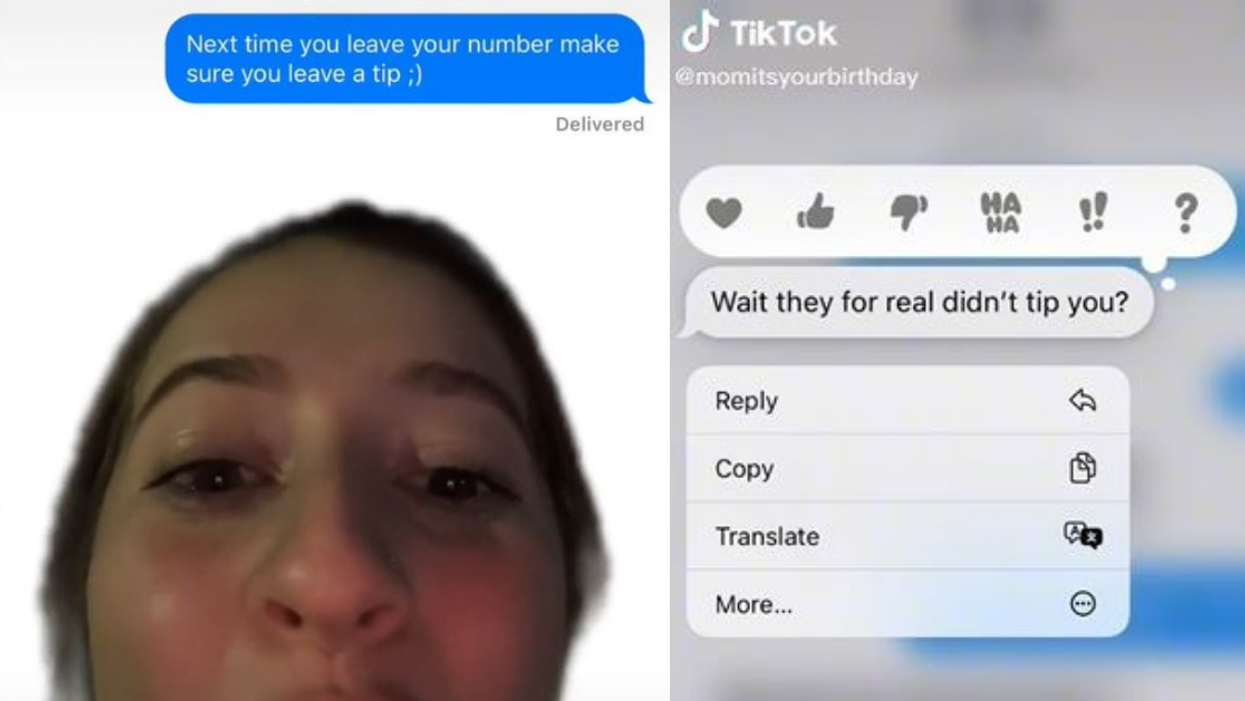 Restaurant Server Confronts Customer After He Left His Phone Number—But Didn't Leave A Tip