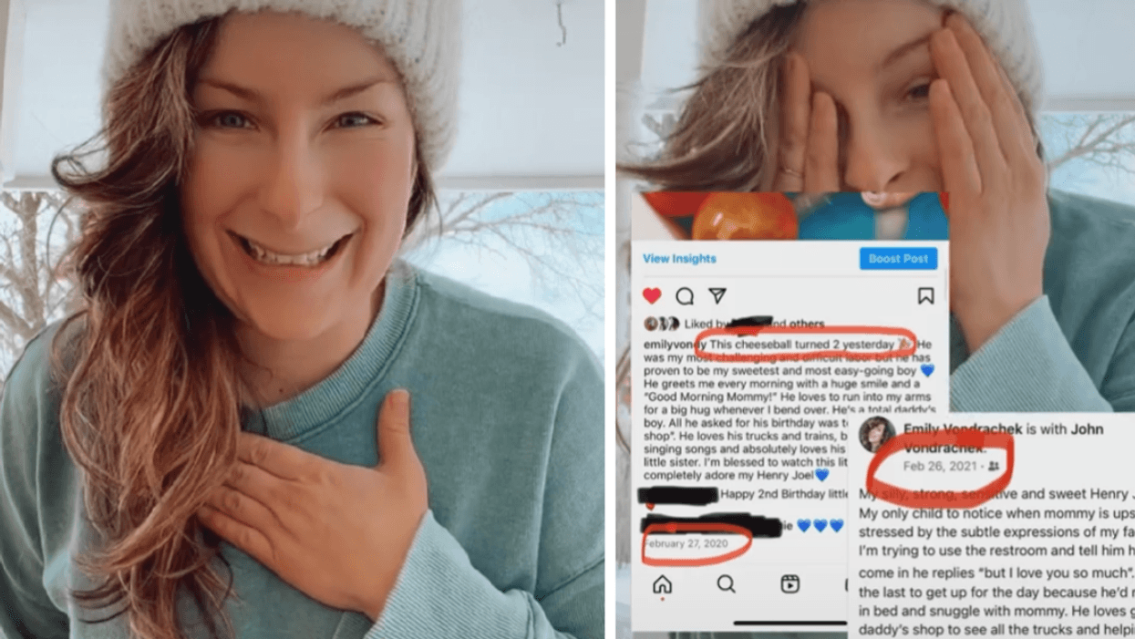 Mom Mortified To Realize She's Been Celebrating Her Young Son's Birthday On The Wrong Date