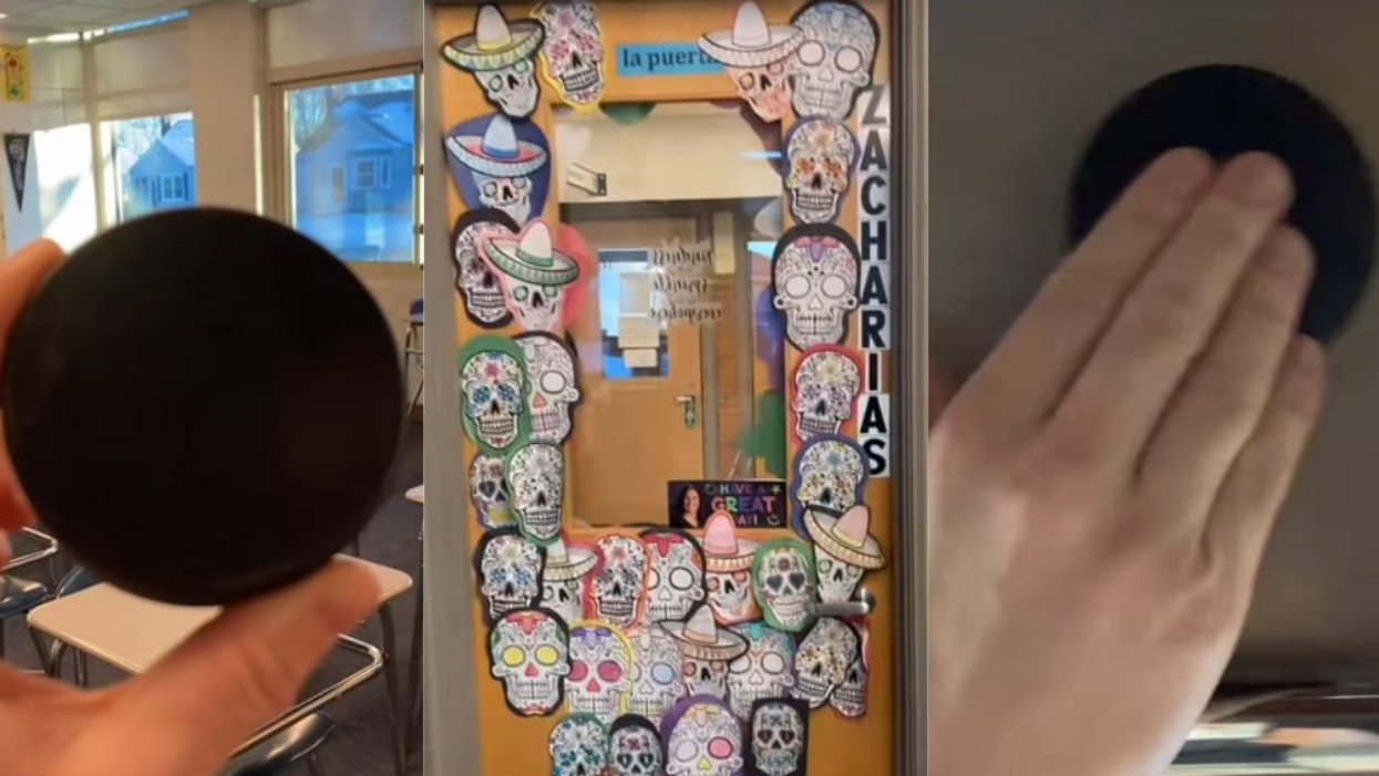 Teacher Shares Eye-Opening Video Of How She Prepares Her Classroom For An Active Shooter