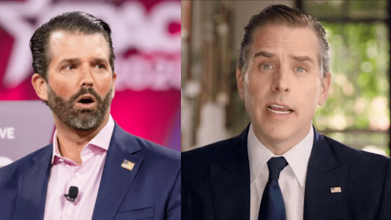 Don Jr. Just Tried To Blame Hunter Biden For Russian Aggression Toward Ukraine—And People Can't Even