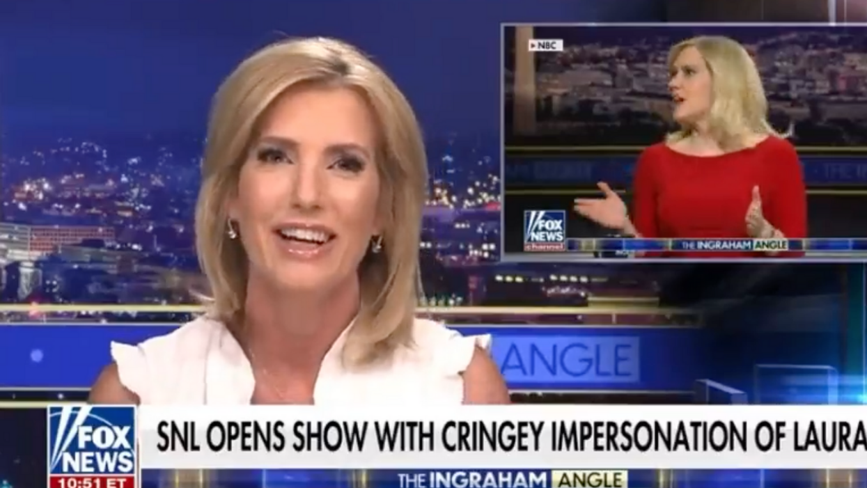 Laura Ingraham Tried To Mock Kate McKinnon's 'SNL' Impression Of Her—And It's A Cringe-Fest