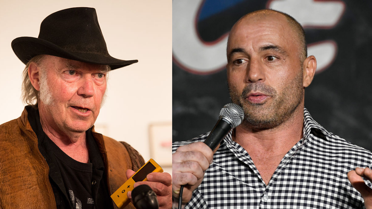 Neil Young Threatens Spotify Over Joe Rogan's Vax Misinformation: 'They Can Have Rogan Or Young. Not Both.'