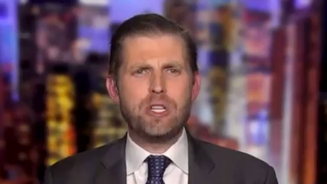 Eric Trump Gets Swiftly Fact-Checked After Claiming His Dad Worked '24 Hours a Day' While in Office