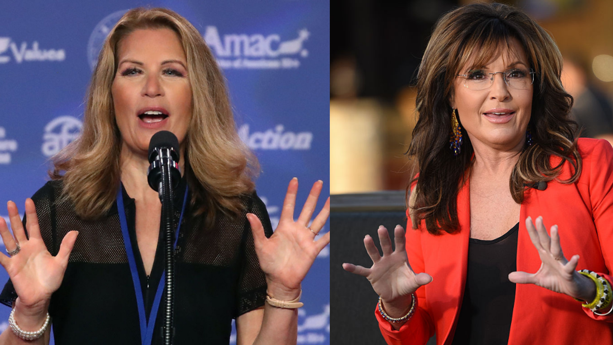 Michele Bachmann Ripped After Saying Sarah Palin Should Be 'Commended' For Dining Out With Virus