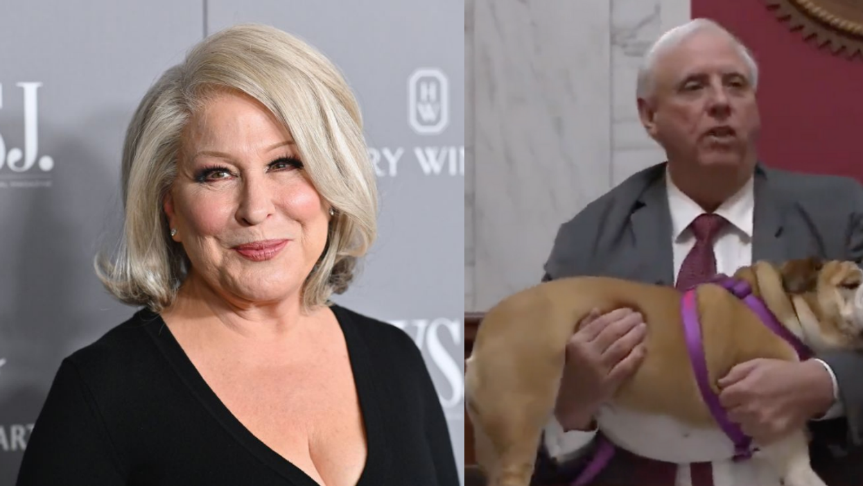 Bette Midler Claps Back Hard After West Virginia GOP Gov. Tells Her To Kiss His Dog's 'Hiney'
