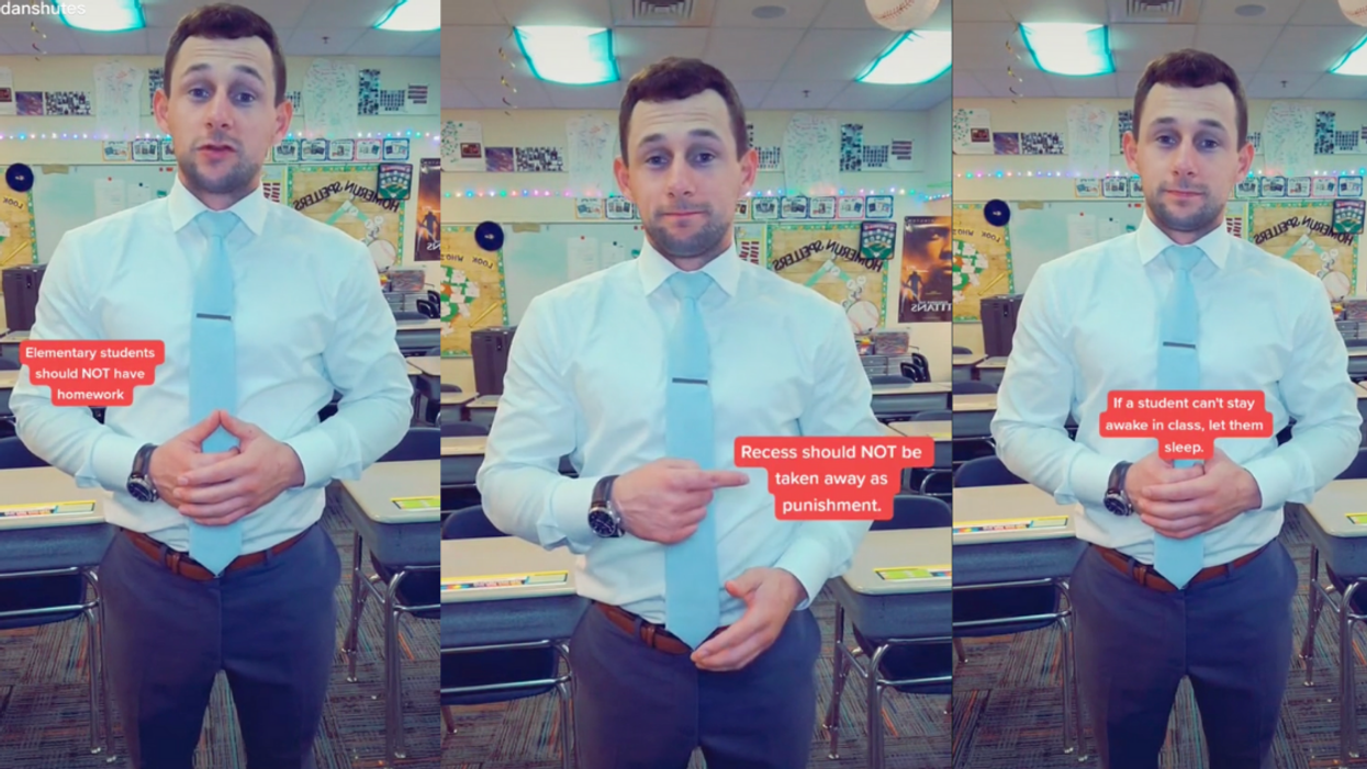 5th Grade Teacher Sparks Debate After Giving His 'Unpopular' Classroom Opinions In Viral TikTok Video