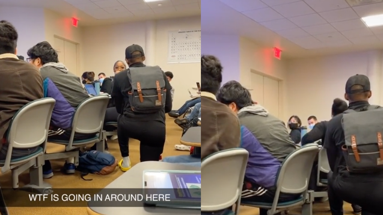 Woman Bluntly Rejects Guy Who Asks Her Out 'In Front Of 120 Students' In Cringey TikTok Video