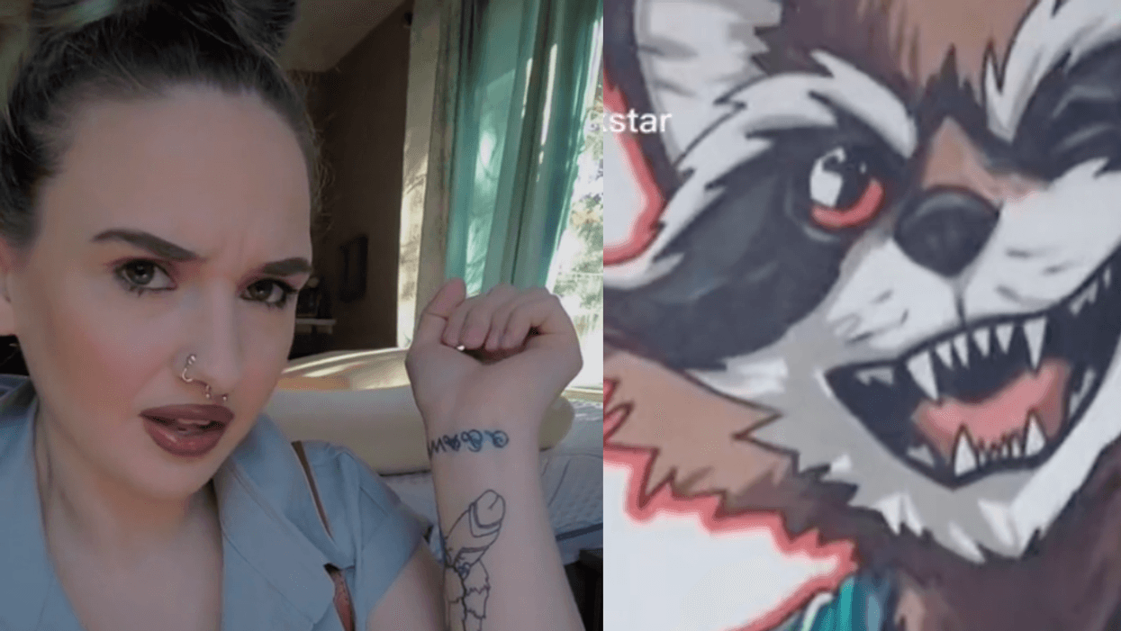 Woman Mortified After Her Marvel Tattoo Winds Up Looking Hilariously NSFW In Viral TikTok